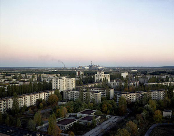 David McMillan View of Pripyat, October1994 ©David McMillan